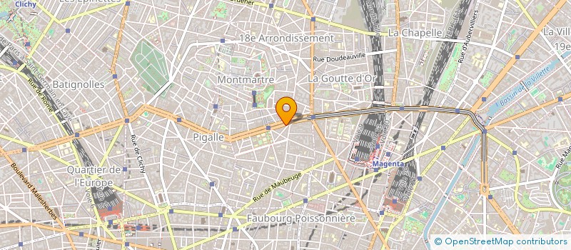 localisation de l'entreprise MONSIEUR NICOLAS LAGREZE  PARIS