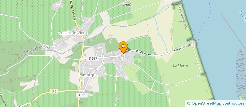 localisation de l'entreprise MONSIEUR NICOLAS LAGUEYTERIE  ARCINS