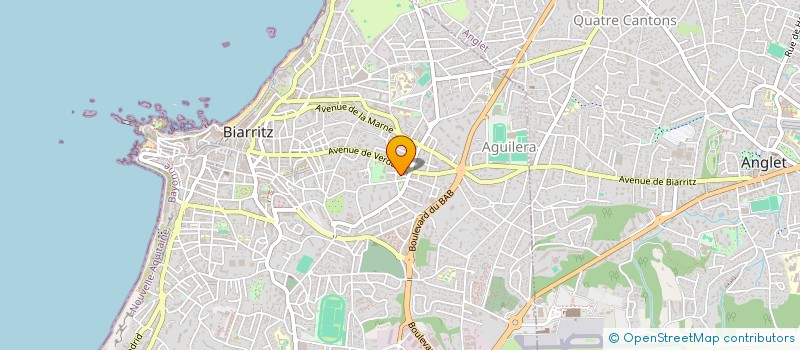 localisation de l'entreprise MONSIEUR NICOLAS LAHACHE à BIARRITZ