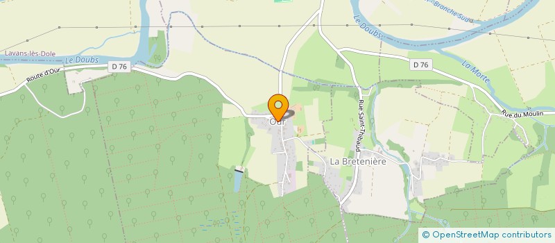 localisation de l'entreprise MONSIEUR NICOLAS LAHAXE  OUR