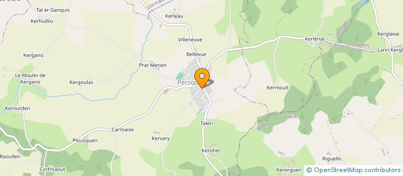 localisation de l'entreprise MONSIEUR NICOLAS LAHAYE  PERSQUEN