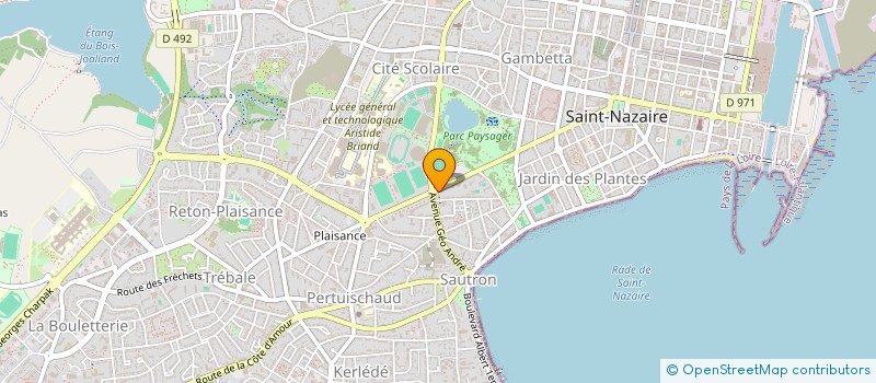 localisation de l'entreprise MONSIEUR NICOLAS LAIZIN à SAINT-NAZAIRE