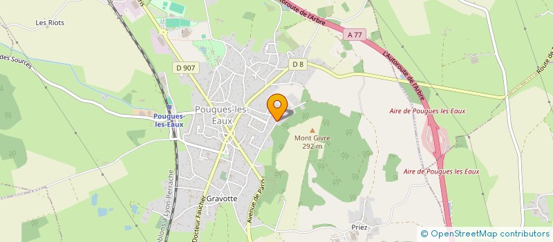 localisation de l'entreprise MONSIEUR NICOLAS LAJON à POUGUES-LES-EAUX