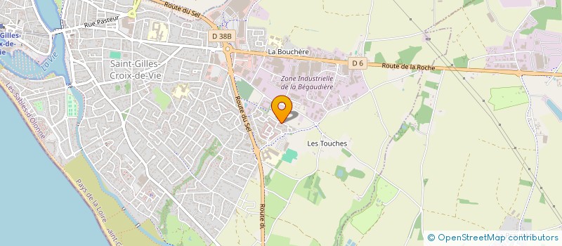 localisation de l'entreprise MONSIEUR NICOLAS LALANNE  L'AIGUILLON-SUR-VIE