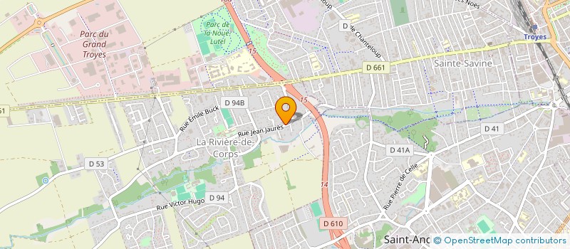 localisation de l'entreprise MONSIEUR NICOLAS LALLEMENT  LA RIVIERE-DE-CORPS