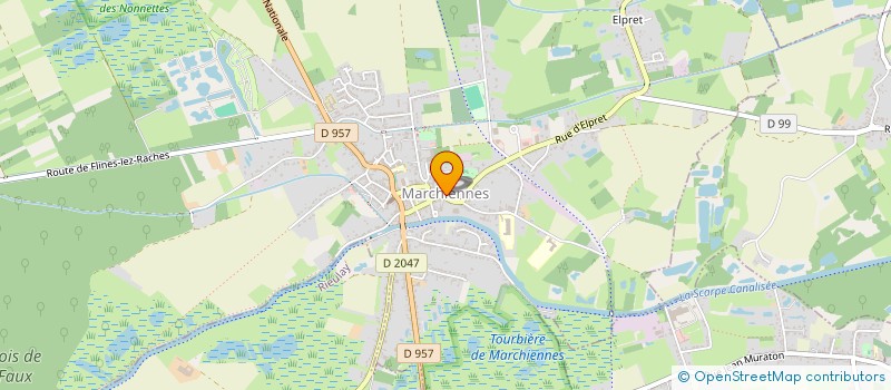 localisation de l'entreprise MONSIEUR NICOLAS LALOUX à MARCHIENNES