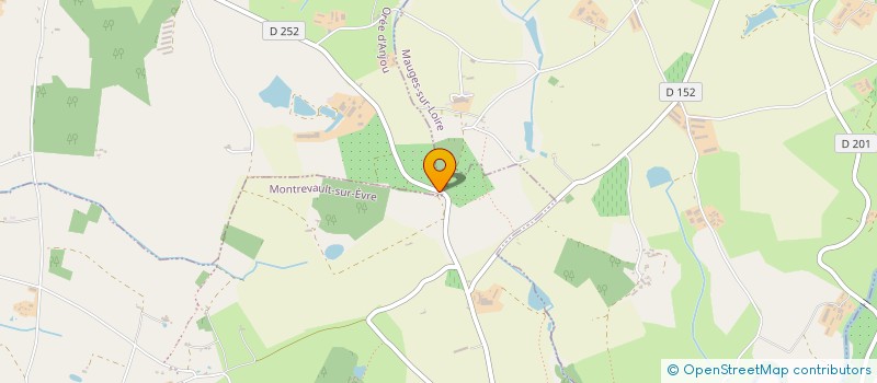 localisation de l'entreprise MONSIEUR NICOLAS LAMAN  OREE D'ANJOU