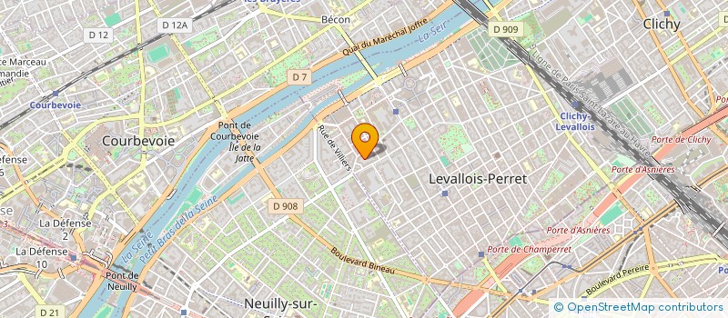 localisation de l'entreprise MONSIEUR NICOLAS LAMARCHE à LEVALLOIS-PERRET