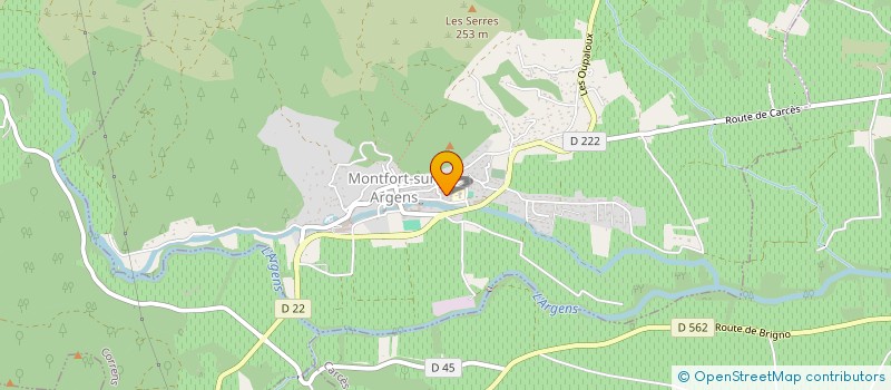 localisation de l'entreprise MONSIEUR NICOLAS LAMBERT  MONTFORT-SUR-ARGENS