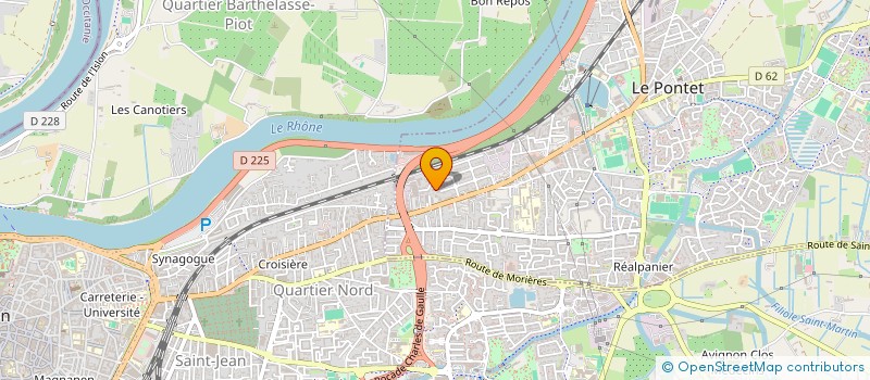 localisation de l'entreprise MONSIEUR NICOLAS LAMBERT  LE PONTET