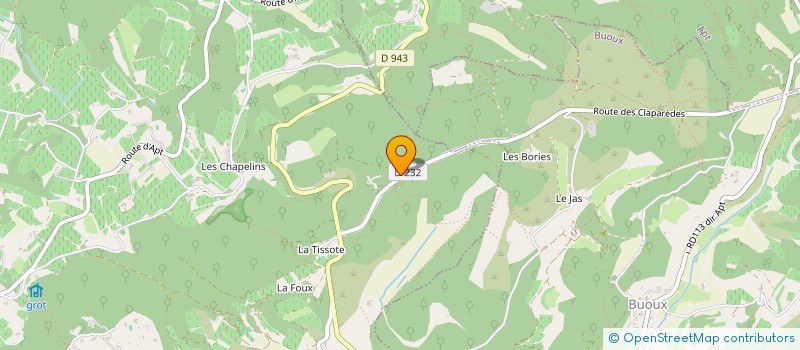 localisation de l'entreprise MONSIEUR NICOLAS LAMOTTE  BONNIEUX