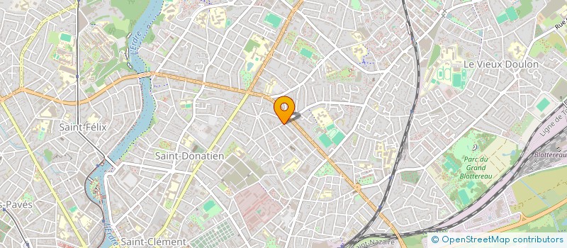 localisation de l'entreprise MONSIEUR NICOLAS LAMOURE  NANTES
