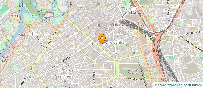 localisation de l'entreprise MONSIEUR NICOLAS LANCIAUX à LILLE