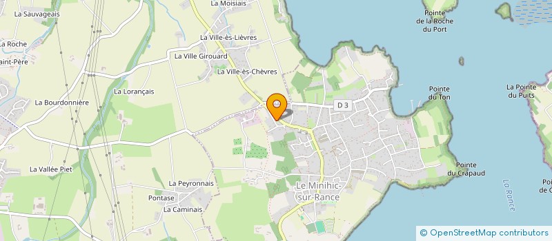 localisation de l'entreprise MONSIEUR NICOLAS LANCIEN  LE MINIHIC-SUR-RANCE