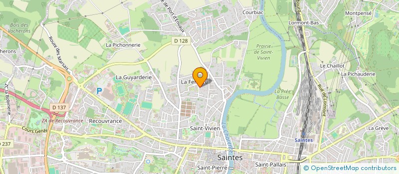 localisation de l'entreprise MONSIEUR NICOLAS LANDAIS  LA FLECHE