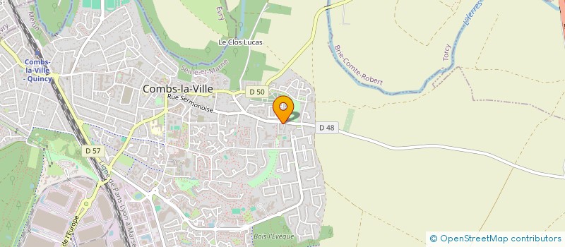 localisation de l'entreprise MONSIEUR NICOLAS LANDEMAINE  COMBS-LA-VILLE