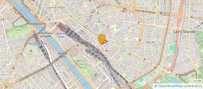 localisation de l'entreprise MONSIEUR NICOLAS LANDEMARD  PARIS