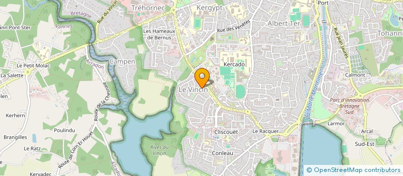 localisation de l'entreprise MONSIEUR NICOLAS LANGELOTTI à VANNES