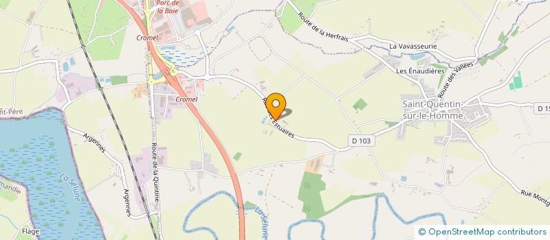 localisation de l'entreprise MONSIEUR NICOLAS LANGEVIN  SAINT-QUENTIN-SUR-LE-HOMME