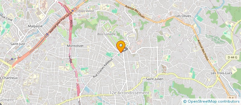 localisation de l'entreprise MONSIEUR NICOLAS LAOUNI à MARSEILLE