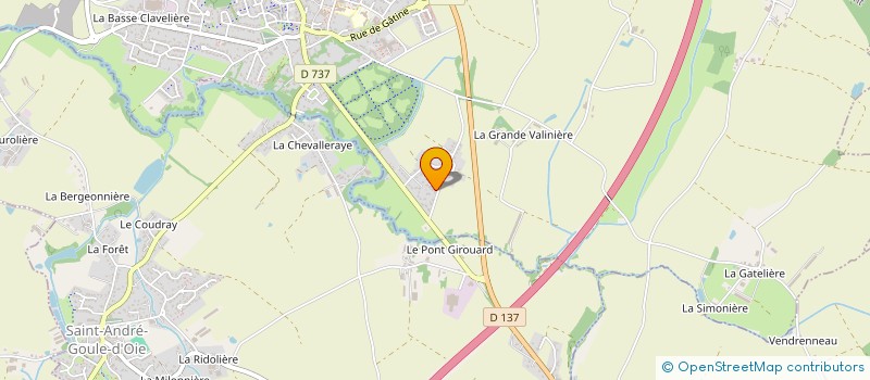 localisation de l'entreprise MONSIEUR NICOLAS LAPORTE à SAINT-FULGENT
