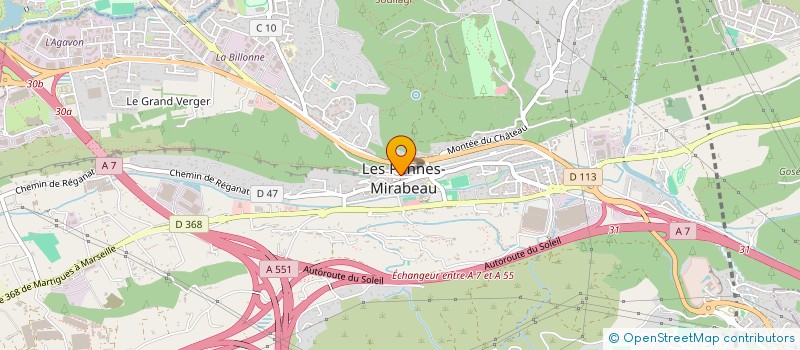 localisation de l'entreprise MONSIEUR NICOLAS LAPRESA à LES PENNES-MIRABEAU