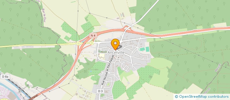 localisation de l'entreprise MONSIEUR NICOLAS LARCHER à ANCERVILLE