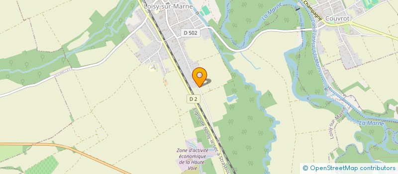 localisation de l'entreprise MONSIEUR NICOLAS LARDIN  LOISY-SUR-MARNE