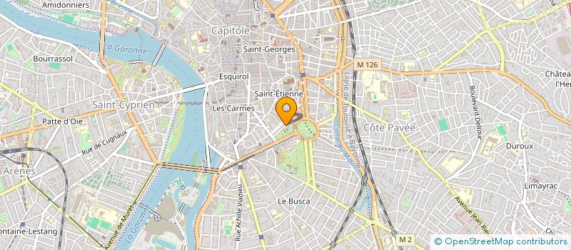 localisation de l'entreprise MONSIEUR NICOLAS LARRAT  TOULOUSE