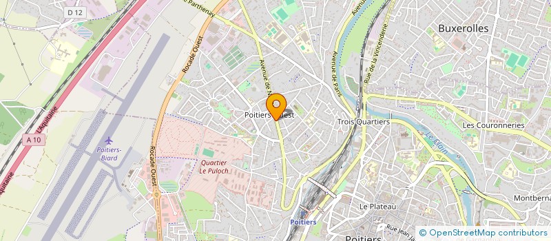 localisation de l'entreprise MONSIEUR NICOLAS LARSONNEAU  POITIERS