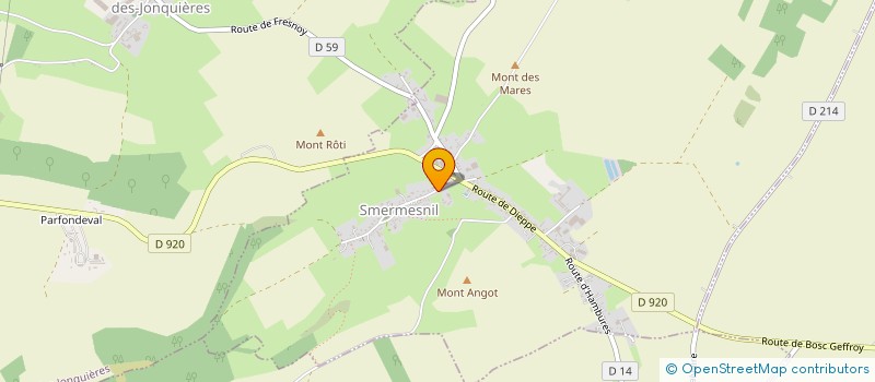 localisation de l'entreprise MONSIEUR NICOLAS LARTISIEN  GRANDCOURT