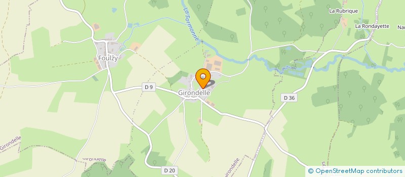 localisation de l'entreprise MONSIEUR NICOLAS LASSAUX  MARBY