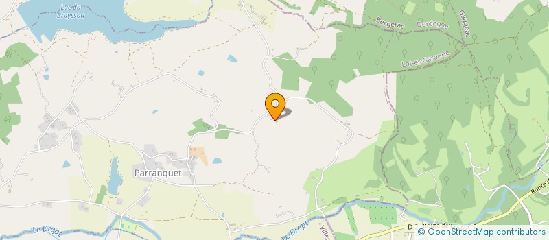 localisation de l'entreprise MONSIEUR NICOLAS LASSERRE  PARRANQUET