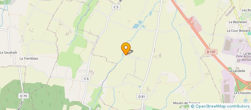 localisation de l'entreprise MONSIEUR NICOLAS LAUB  SAINT-BRIEUC-DES-IFFS