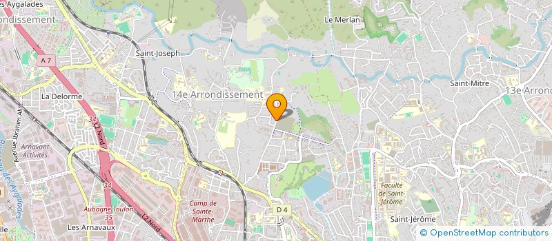 localisation de l'entreprise MONSIEUR NICOLAS LAUDICINA à MARSEILLE