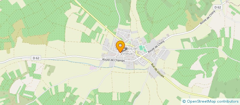 localisation de l'entreprise MONSIEUR NICOLAS LAUMAIN à SAINT-BRIS-LE-VINEUX
