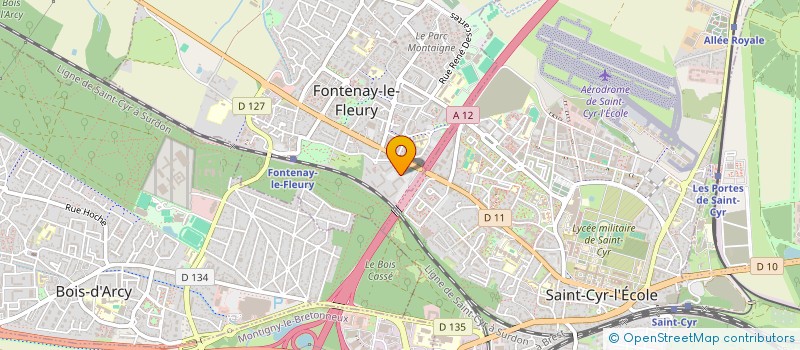 localisation de l'entreprise MONSIEUR NICOLAS LAURENCON à FONTENAY-LE-FLEURY