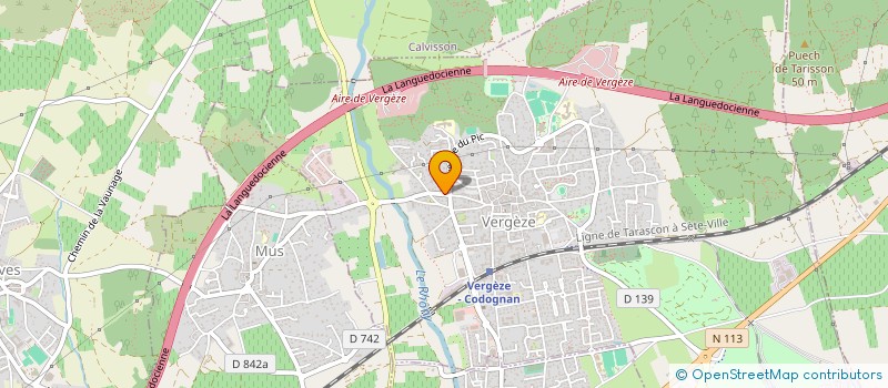 localisation de l'entreprise MONSIEUR NICOLAS LAURENT  VERGEZE