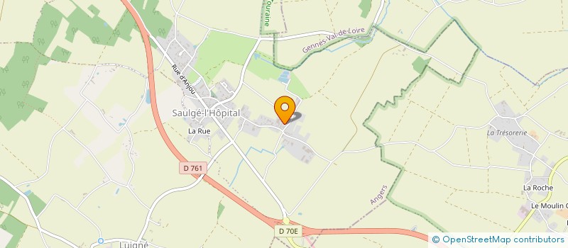 localisation de l'entreprise MONSIEUR NICOLAS LAURENT  BRISSAC LOIRE AUBANCE