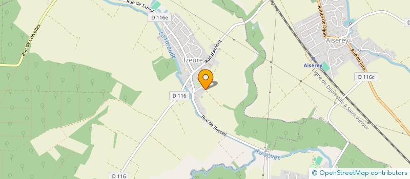 localisation de l'entreprise MONSIEUR NICOLAS LAUTISSIER  IZEURE