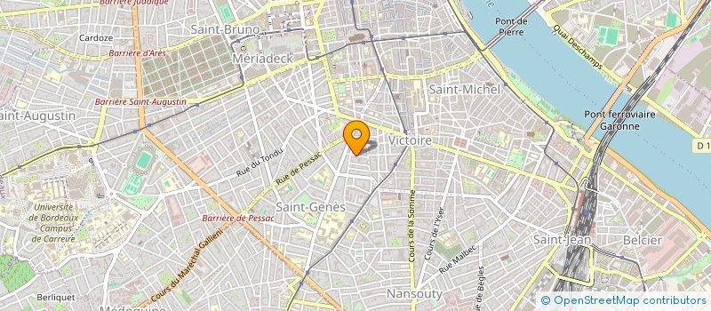 localisation de l'entreprise MONSIEUR NICOLAS LAUVERJAT à BORDEAUX