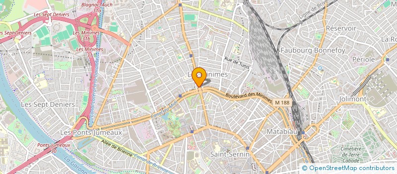 localisation de l'entreprise MONSIEUR NICOLAS LAUZIER  TOULOUSE