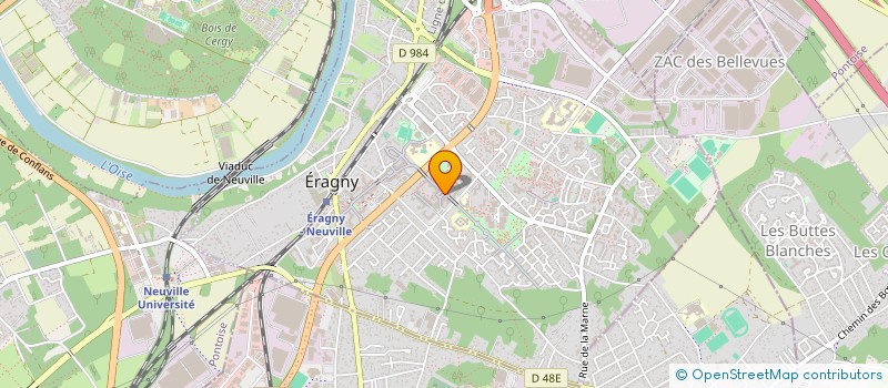 localisation de l'entreprise MONSIEUR NICOLAS LAVAL  ERAGNY