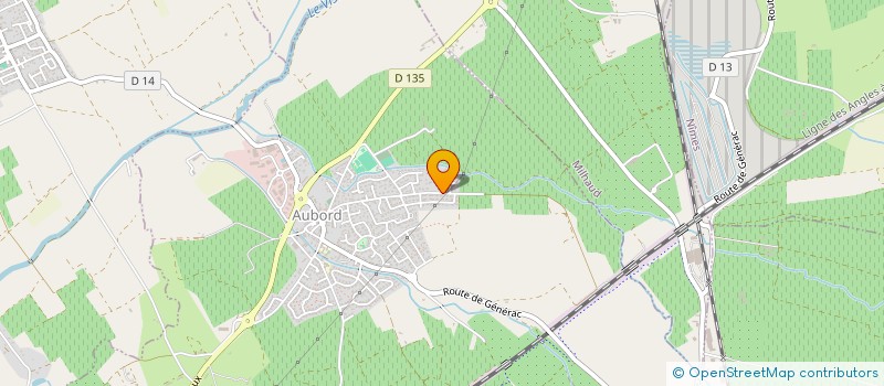 localisation de l'entreprise MONSIEUR NICOLAS LAVAYSSE  AUBORD