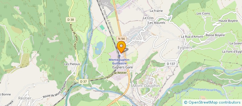 localisation de l'entreprise MONSIEUR NICOLAS LAVERGNE  EYGLIERS