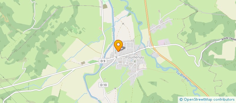 localisation de l'entreprise MONSIEUR NICOLAS LAZARE  POUILLENAY