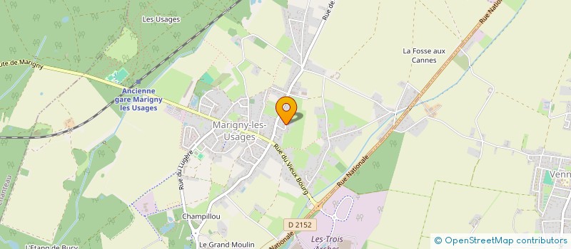 localisation de l'entreprise MONSIEUR NICOLAS LAZARENO à MARIGNY-LES-USAGES