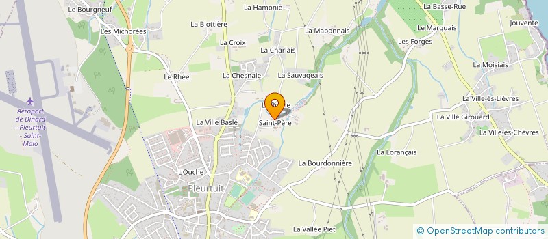 localisation de l'entreprise MONSIEUR NICOLAS LE BARILLEC  PLEURTUIT