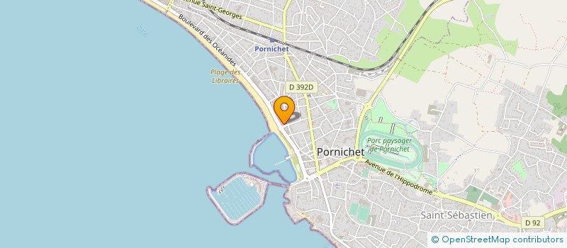 localisation de l'entreprise MONSIEUR NICOLAS LE BEC  PORNICHET