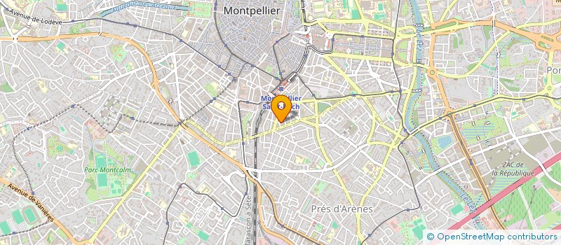 localisation de l'entreprise MONSIEUR NICOLAS LE BERRE à MONTPELLIER